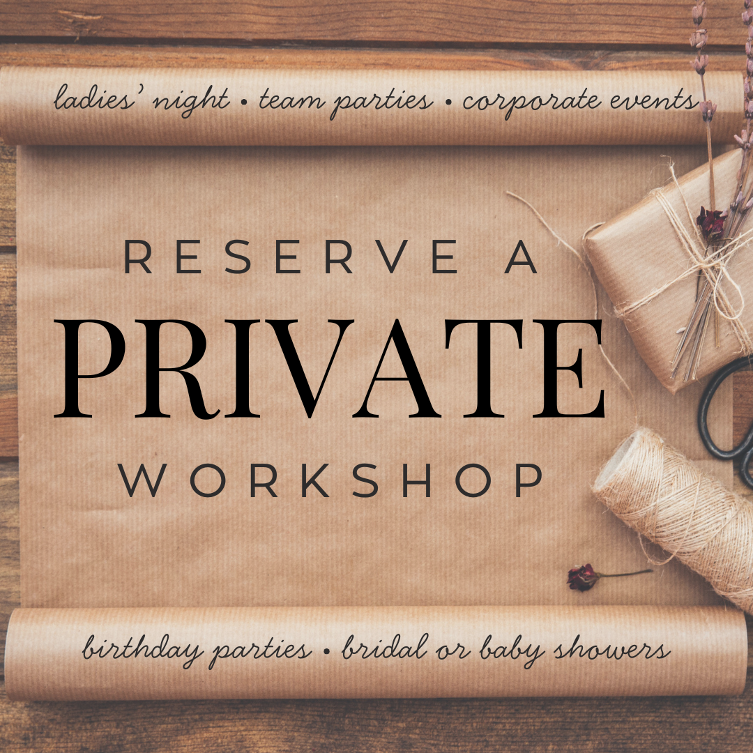 PRIVATE WORKSHOP REQUEST