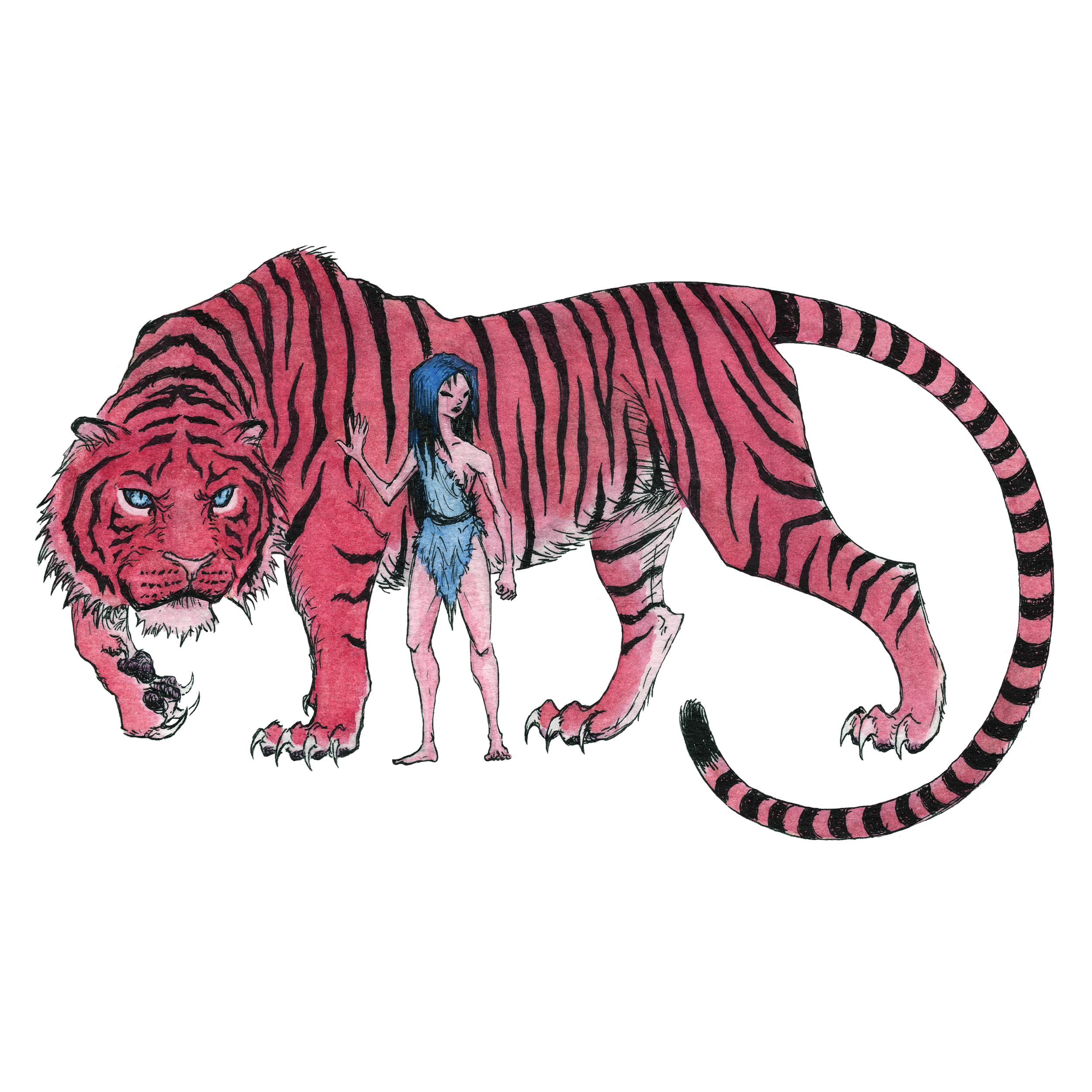 Tiger Goddess Sticker.png