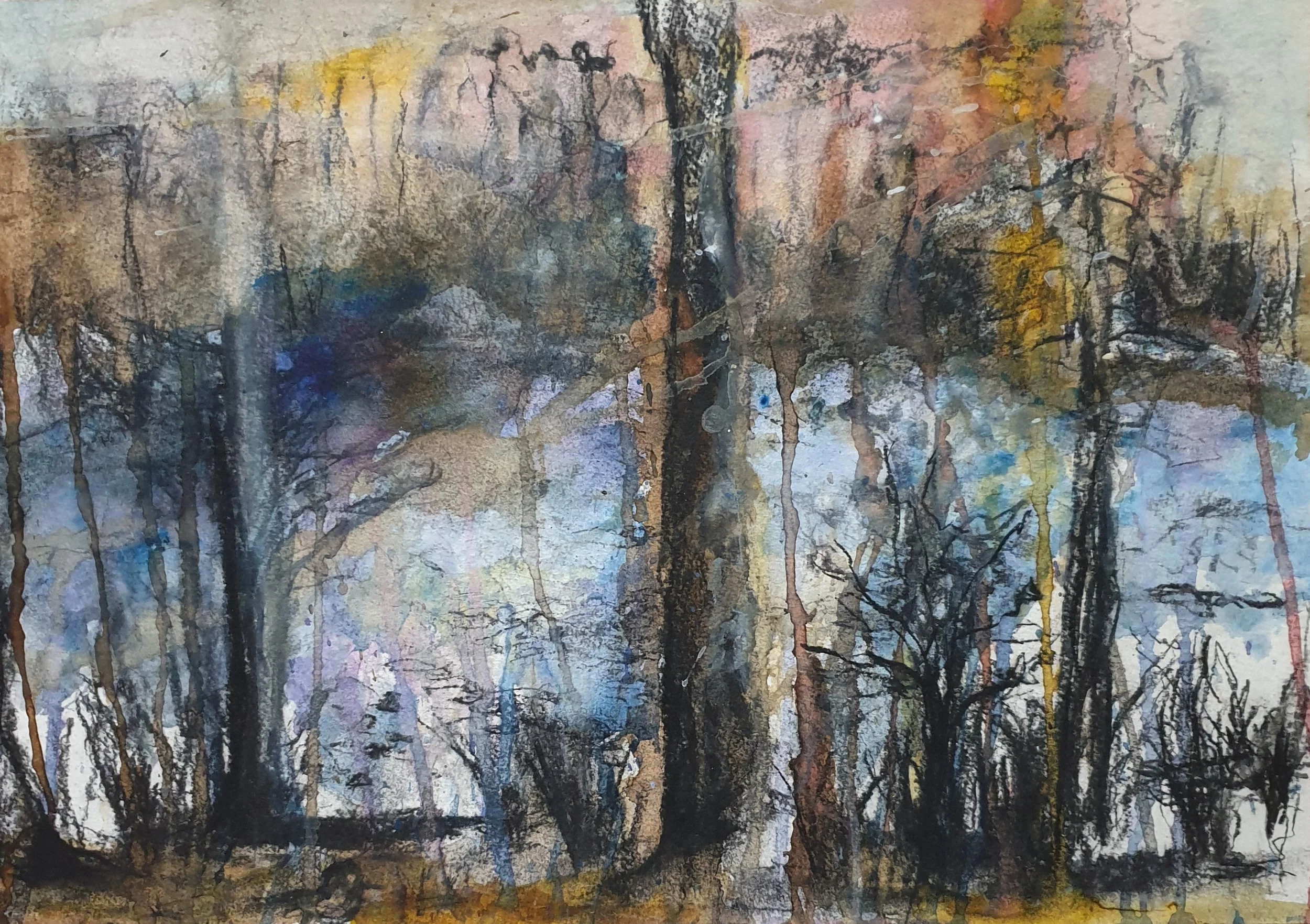‘Whip Lash’ Mixed Media 29.7cm x 42cm