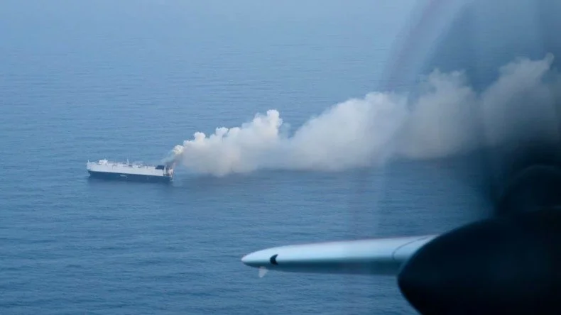Third Major Ro-Ro Ship Fire of 2025 Strikes Morning Midas in Pacific Ocean