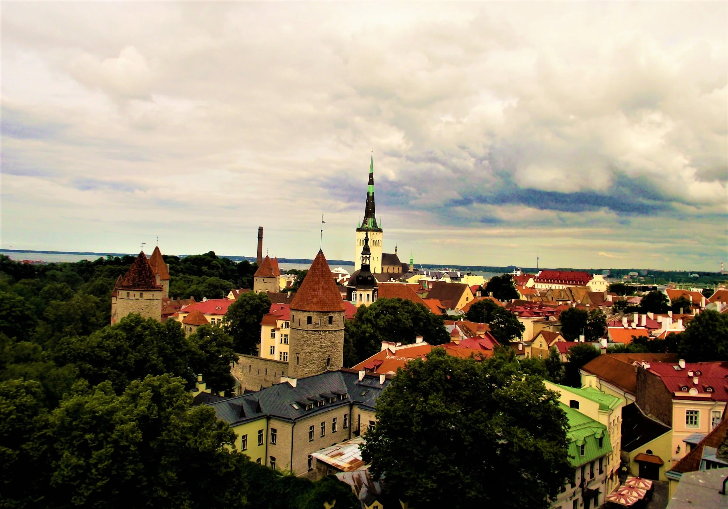 Estonia Tallinn Old Town Baltic roadtrip itinerary