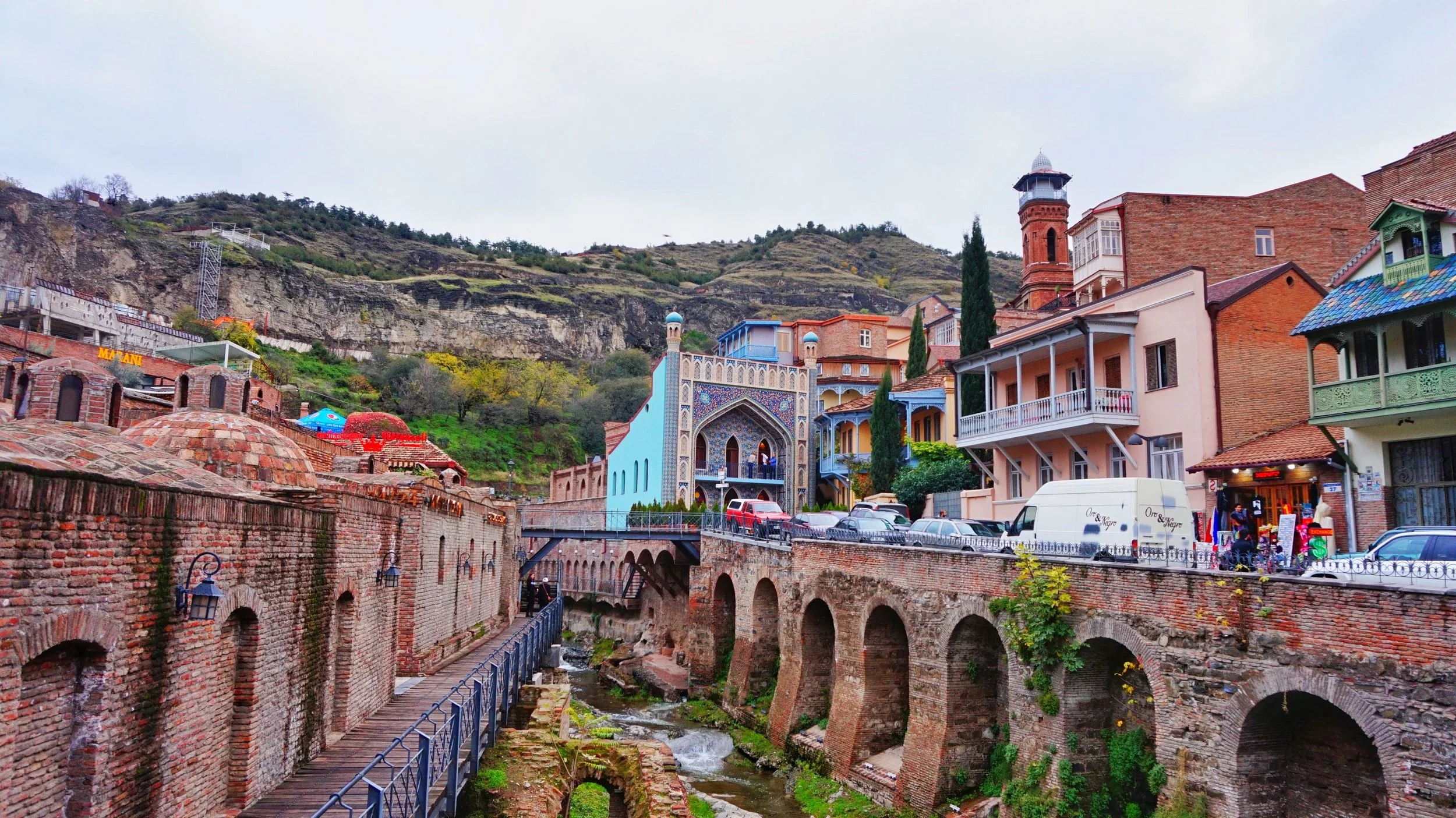 sulphur water in Tbilisi Georgia
