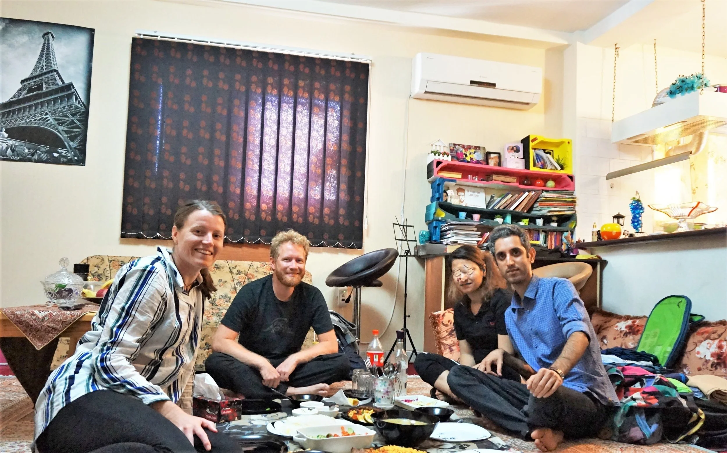 Staying with locals in Iran