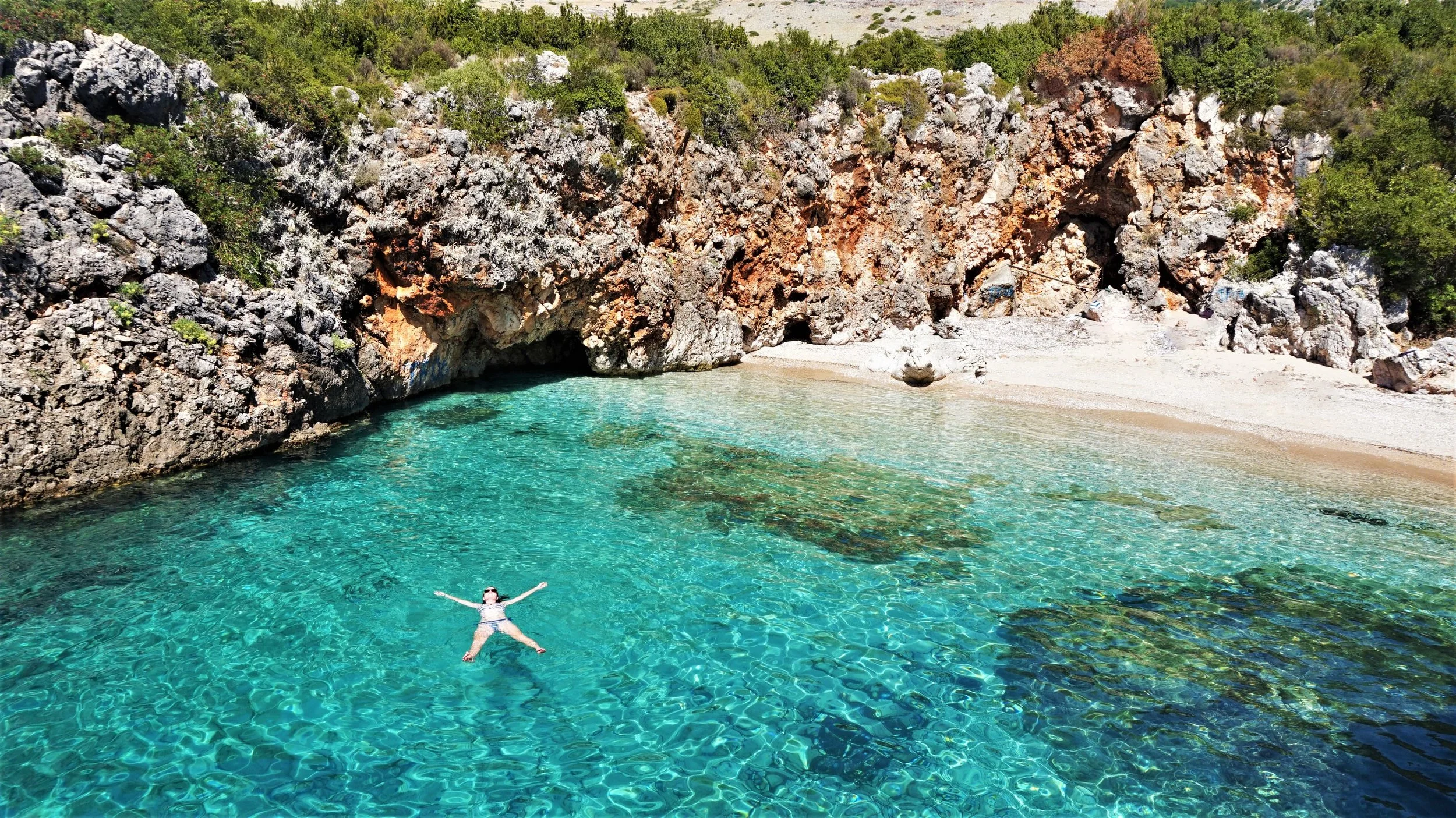 Don't miss Albanian beaches in your Albania travel itinerary, the best places to see in Albania.