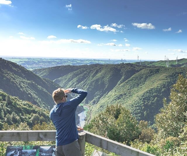 Māori legend has it that when Hau reached this river his heart stood still so he named it Manawatū (standing heart).
.
.
Today's hike is the Manawatū Gorge Track. 
Region: Manawatū obviously
Length: 11km one-way
Highlights: The giant Māori warrior st