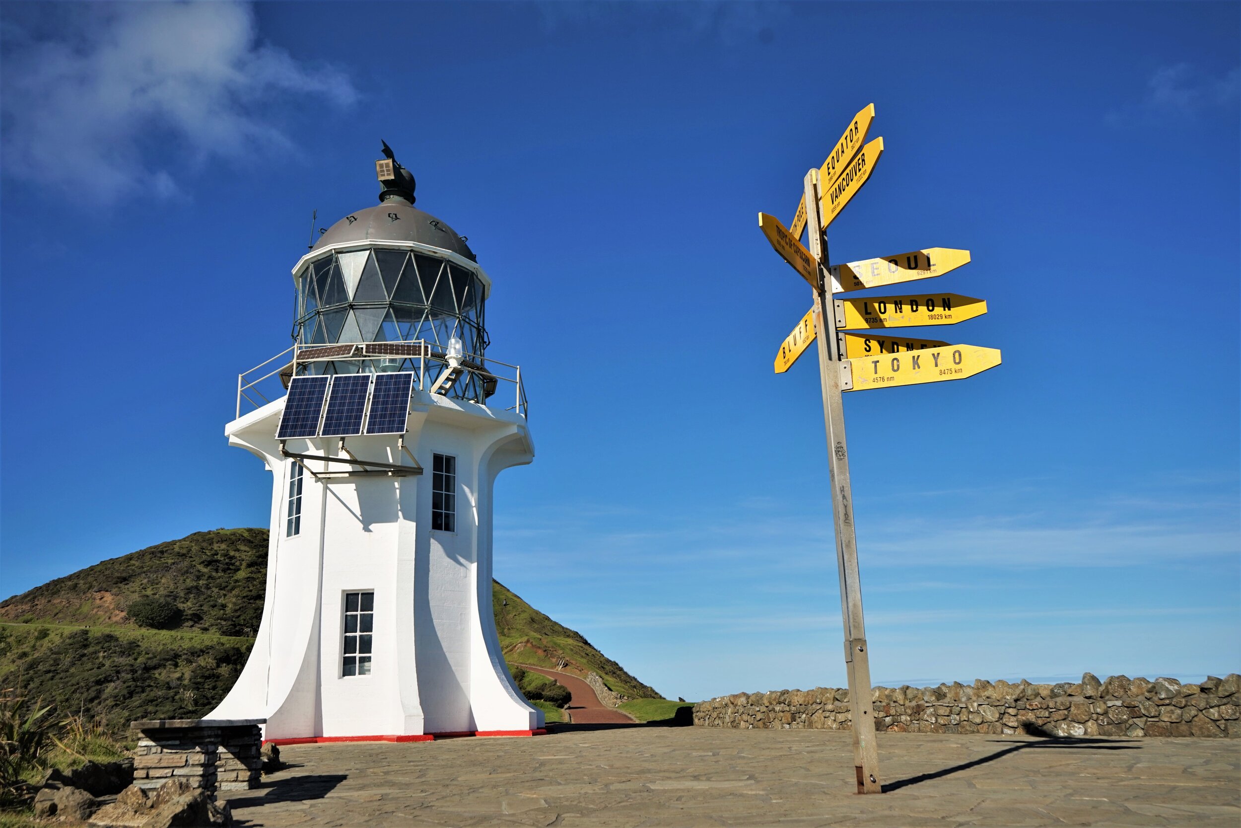 3 Postcard: Cape Reinga Leuchtturm Neuseeland