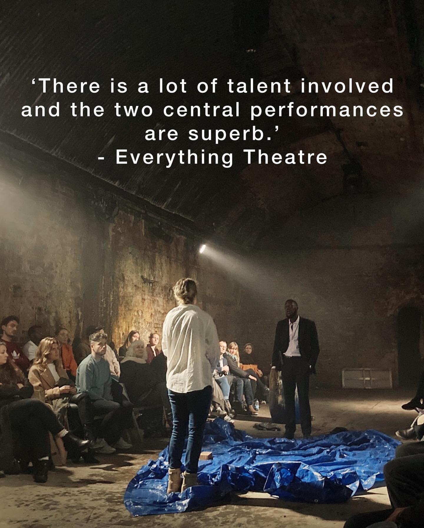 @everytheatre are true champions of artists and their work. Thank you for reviewing THE BALLERINA @vaultfestival 💫 

Directed by @kouga_gennouske 
Written by
@annesophie_42 
Produced by @khaoseurope 

Performed by: @edwardnkom.actor / @adi_alfa_x / 