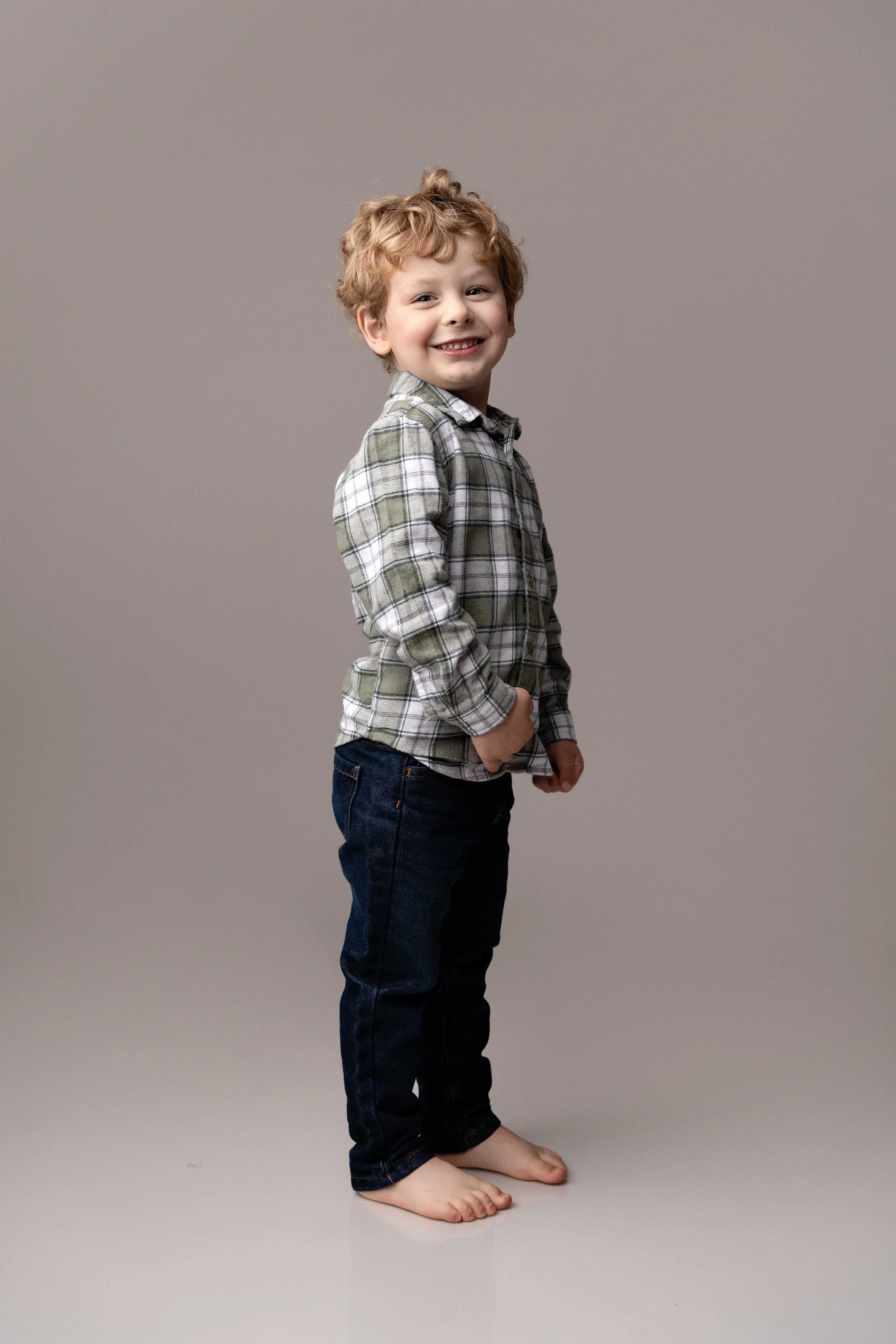 boy smiling for his portrait session with lea cooper photography willenhall west midlands