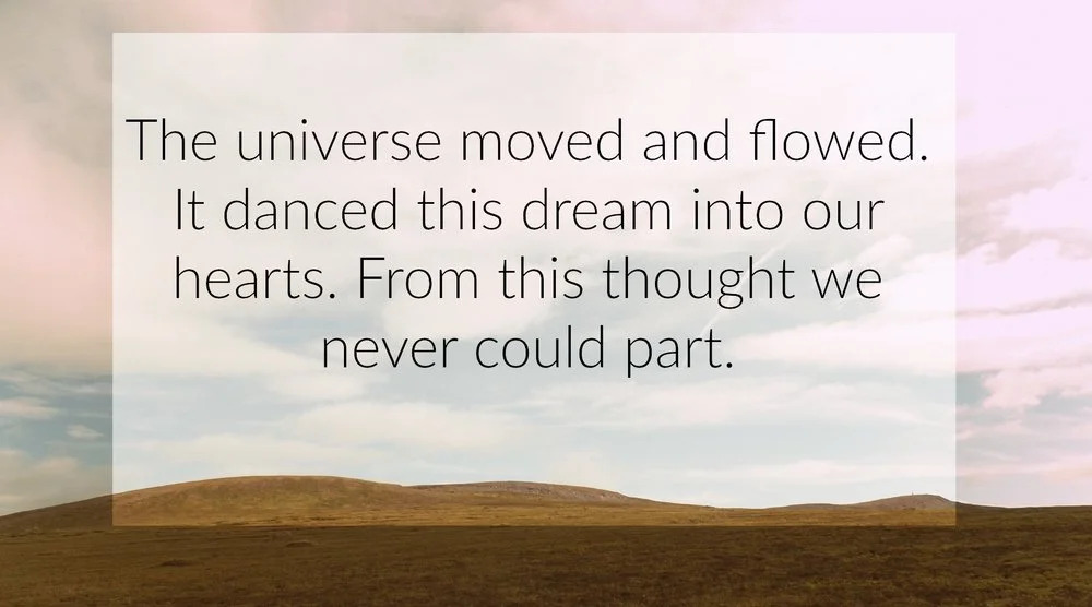 pic by Devin, quote by Lisa
