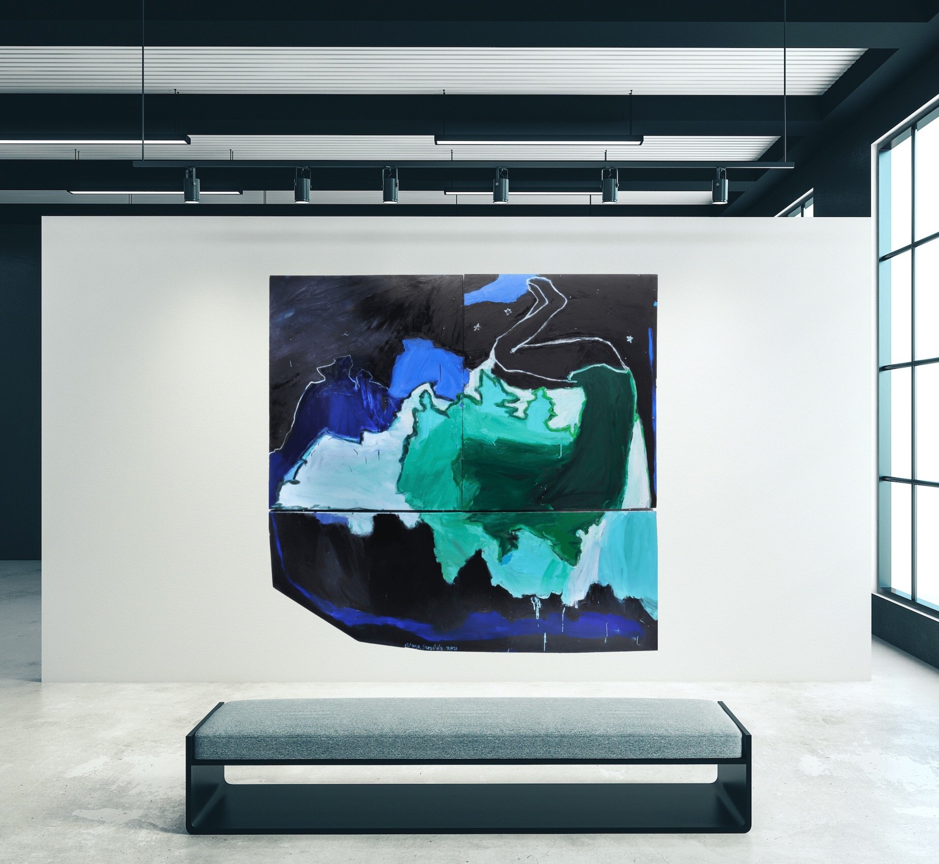 large-green-painting-on-the-wall.JPG