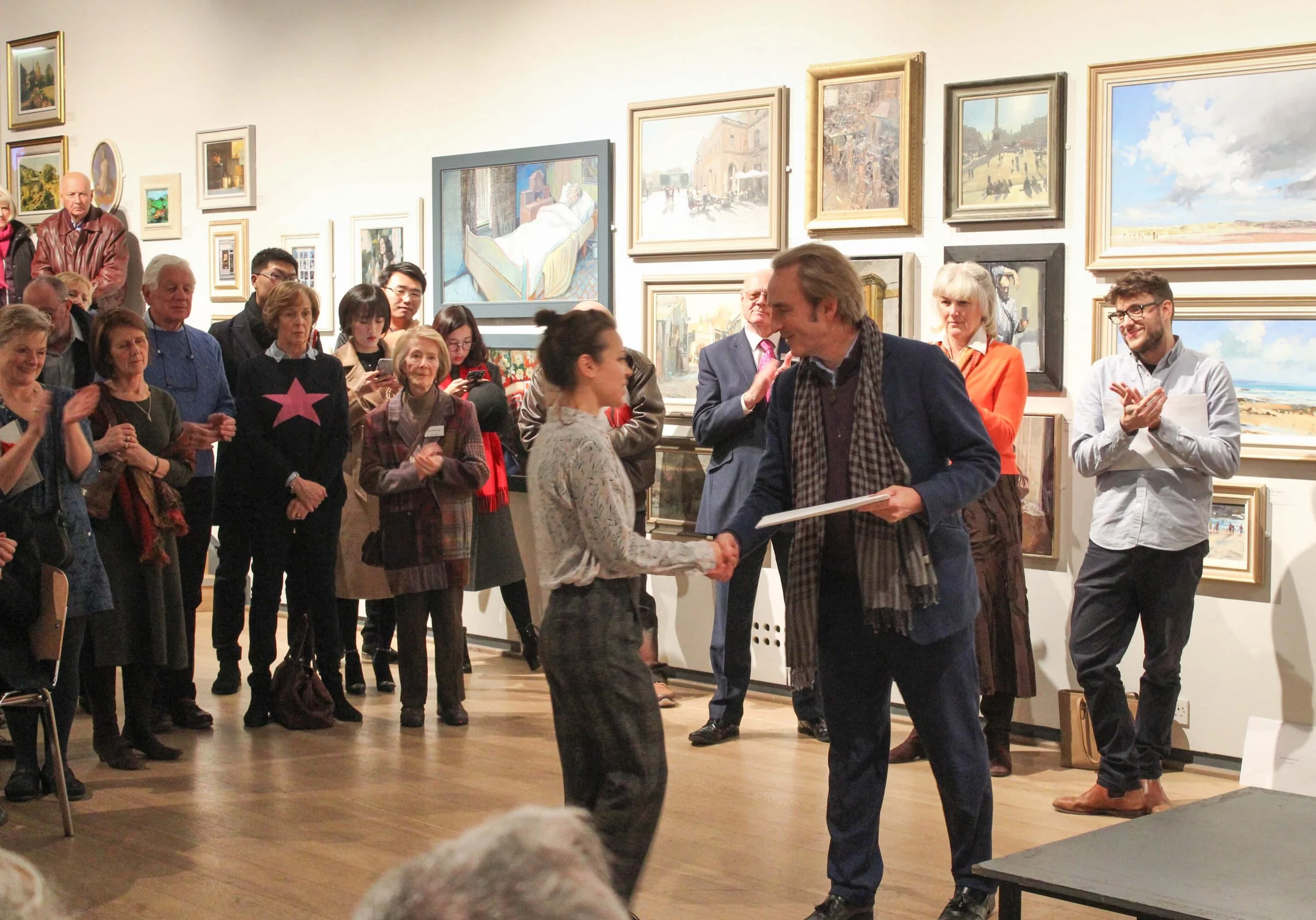 Winsor and Newton Young Artist Award, Mall Galleries, 2017