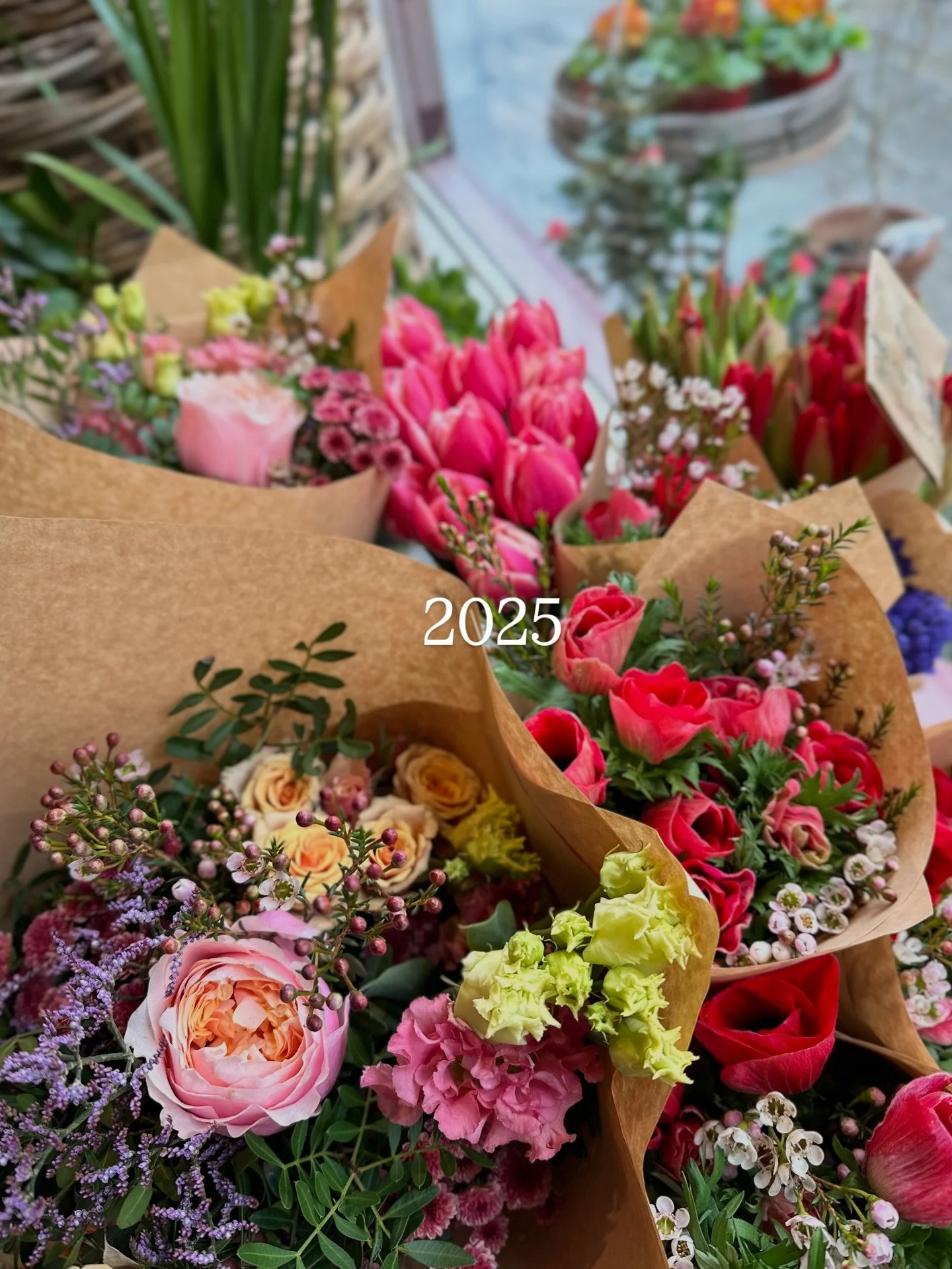 A year of flowery moments🤍 Hugely grateful to our wonderful customers, suppliers, team &amp; this beautiful street. Thank you for your continued support ✨Wishing you all a bright &amp; happy 2026!