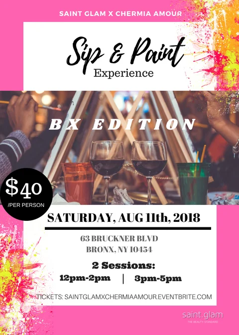 Saint Glam x Chermia Amour BX Edition Sip and Paint