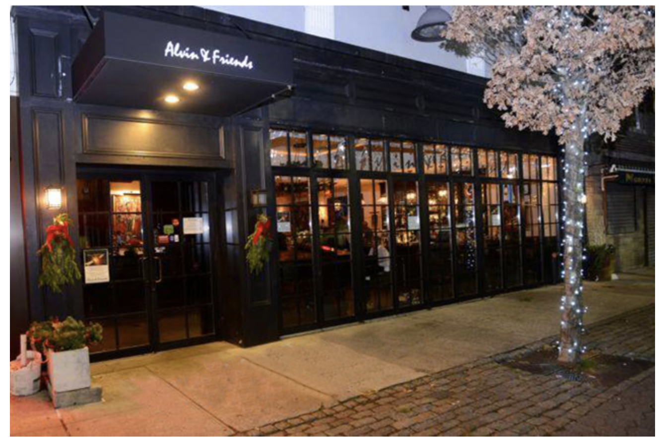 Alvin & Friends is located at 14 Memorial Hwy, New Rochelle, NY 10804. www.alvinandfriendsrestaurant.com