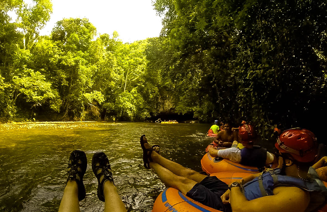 River Cave Tubing ~ Belize