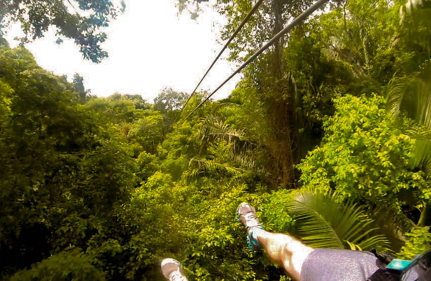 Zip Lining ~ Belize