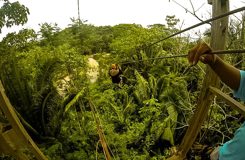 Zip Lining ~ Belize