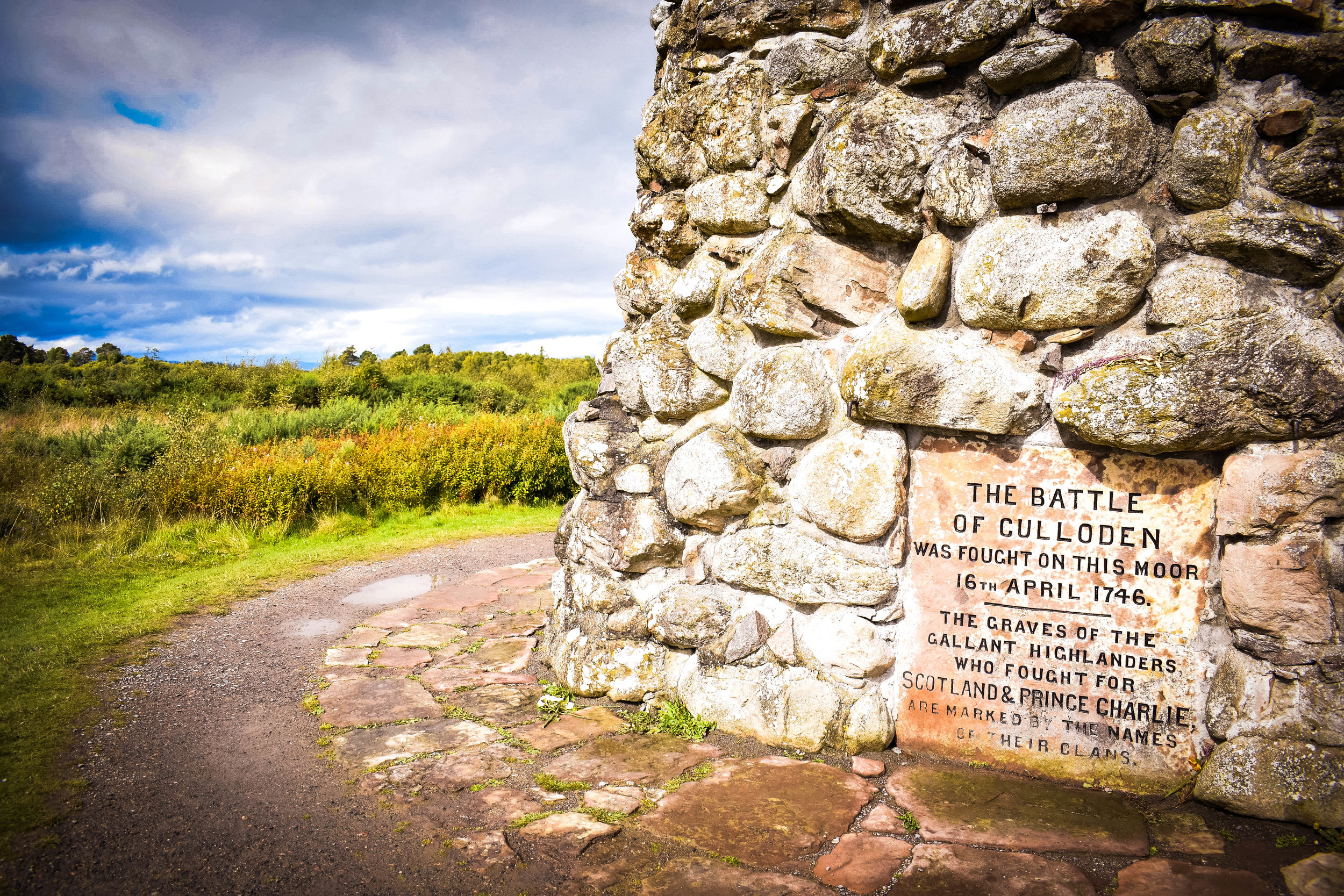Culloden Battlefield, Scotland