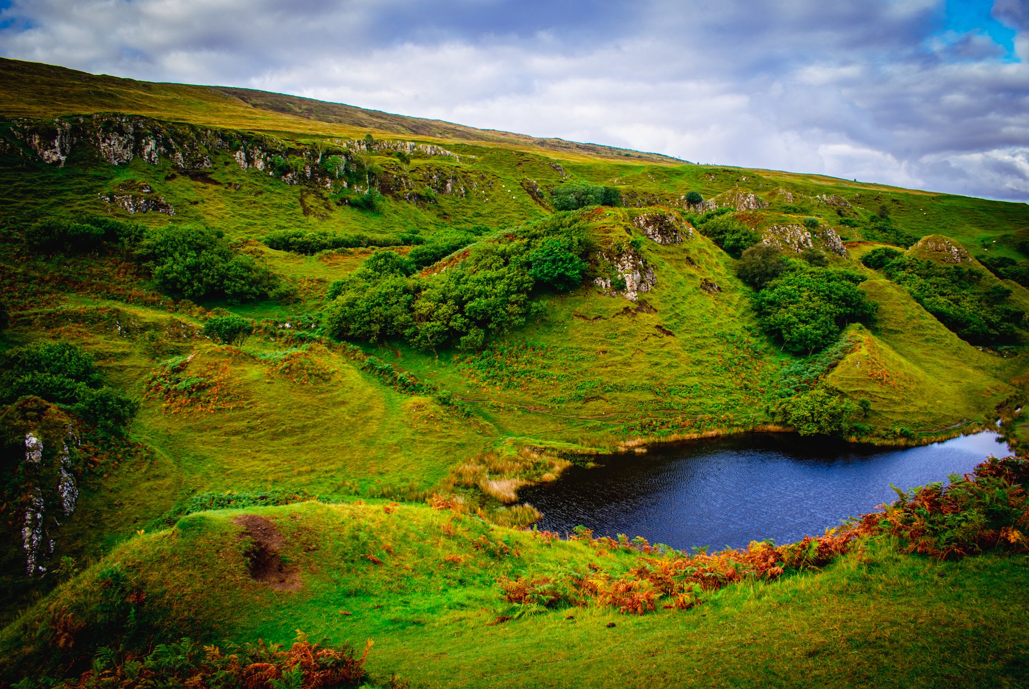 The Fairy Glen, Isle of Skye, Scotland