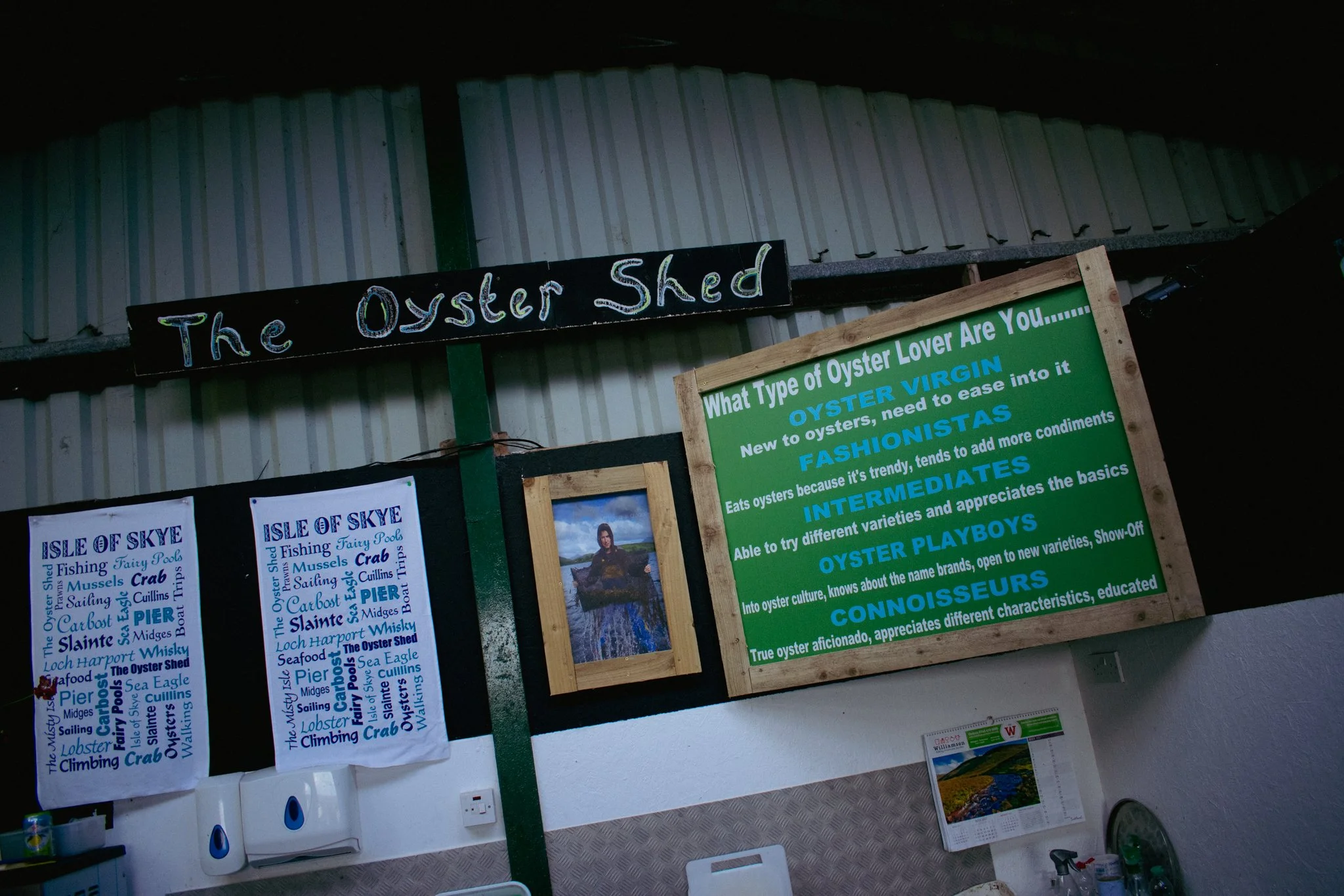 The Oyster Shed, Carbost, Isle of Skye, Scotland