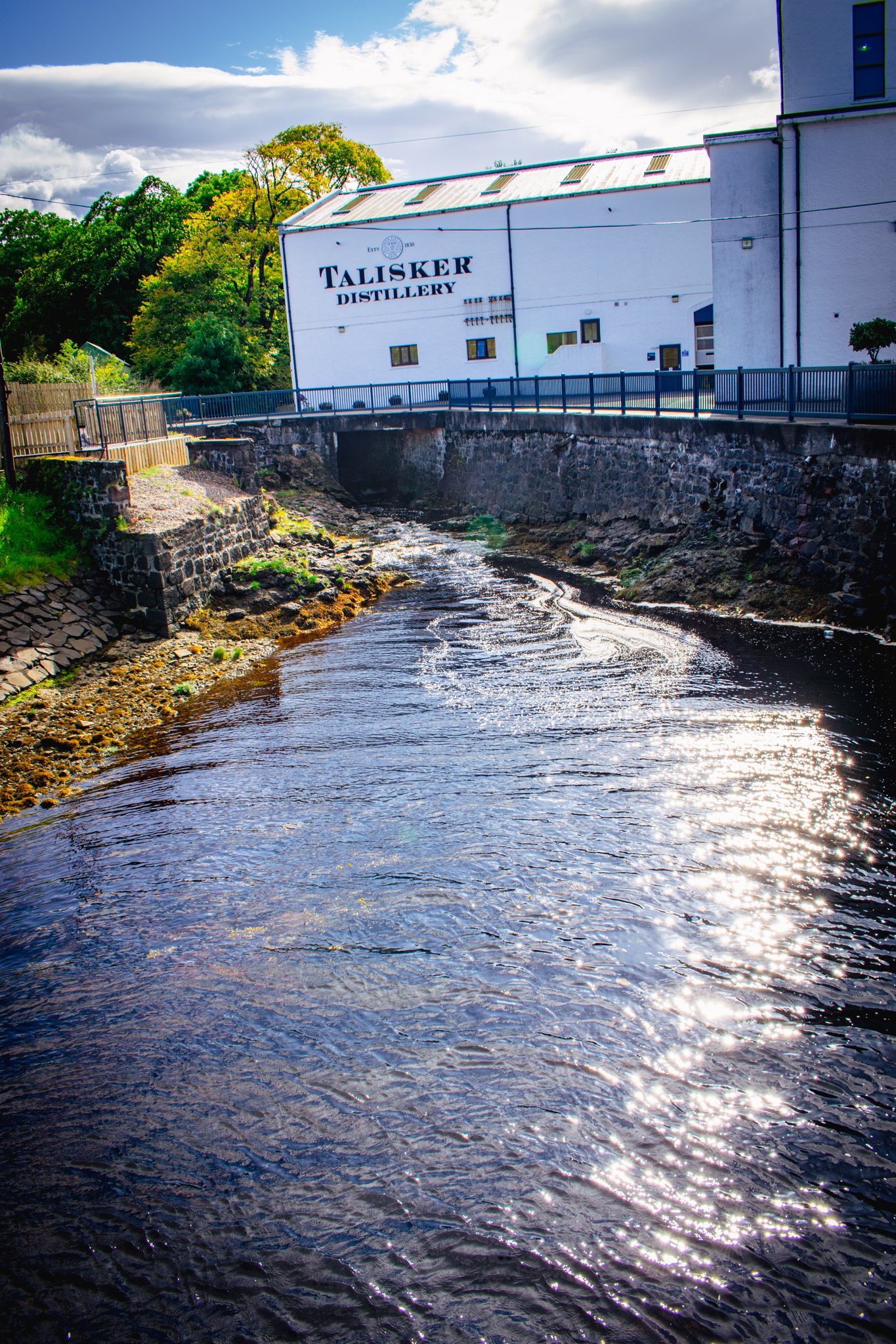 Talisker Distillery, Isle of Skye, Scotland