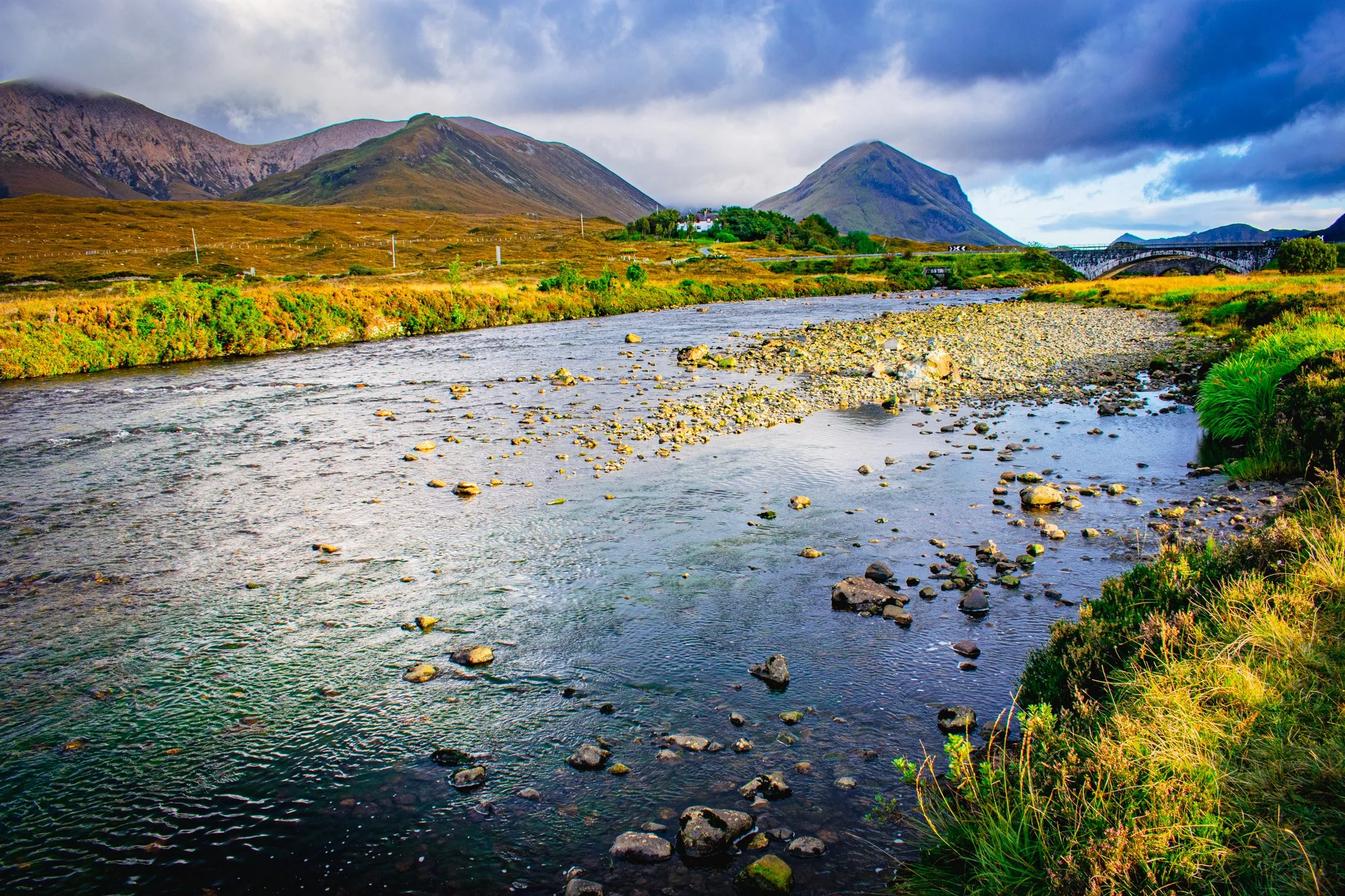 Sligachan Campsite, Isle of Skye, Scotland