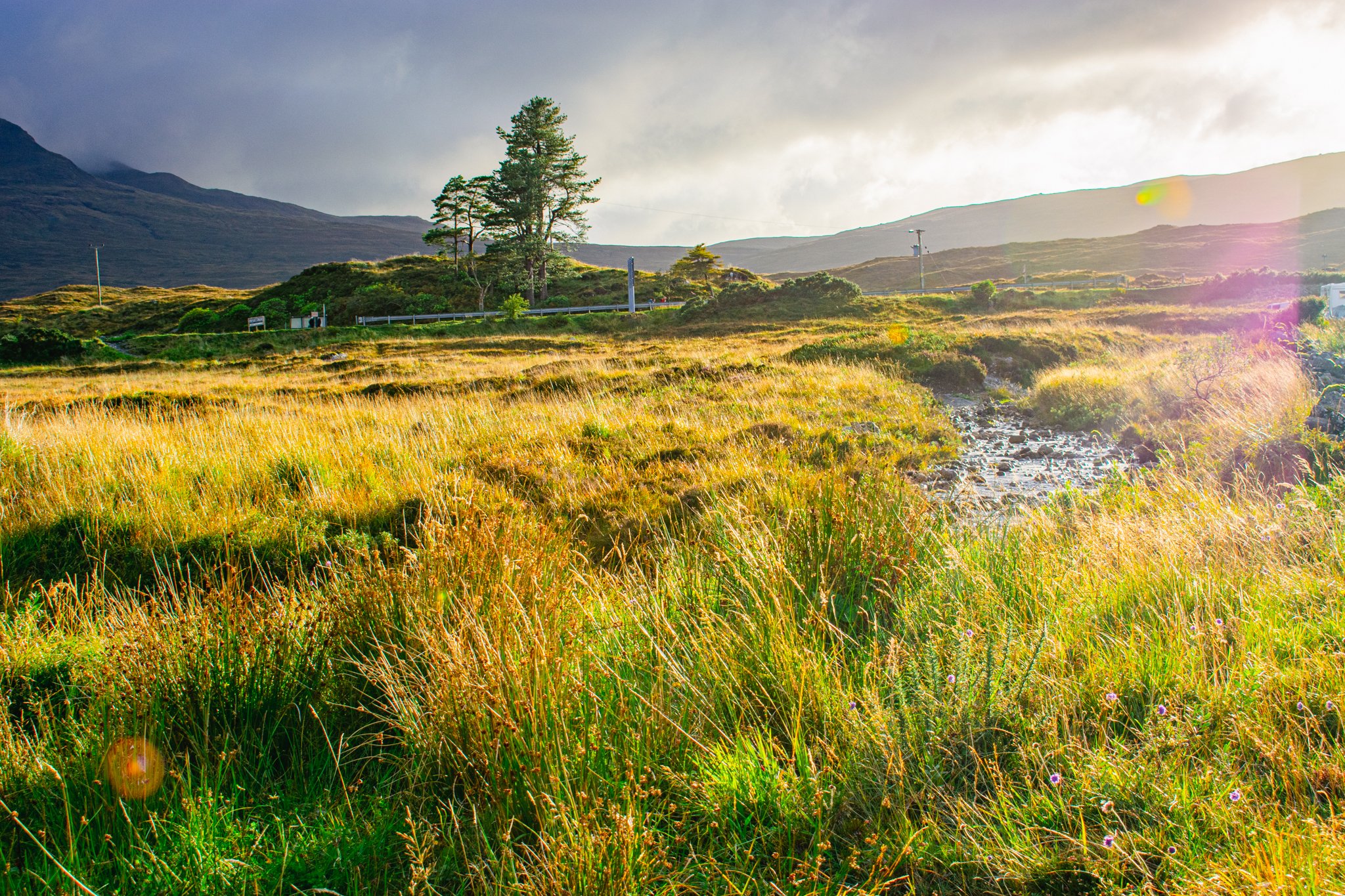 Sligachan Campsite, Isle of Skye, Scotland