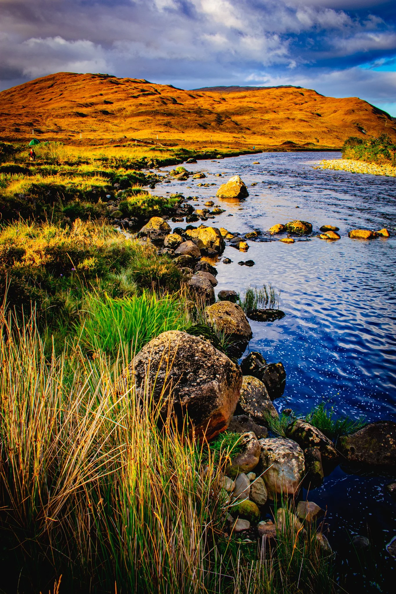 Sligachan Campsite, Isle of Skye, Scotland