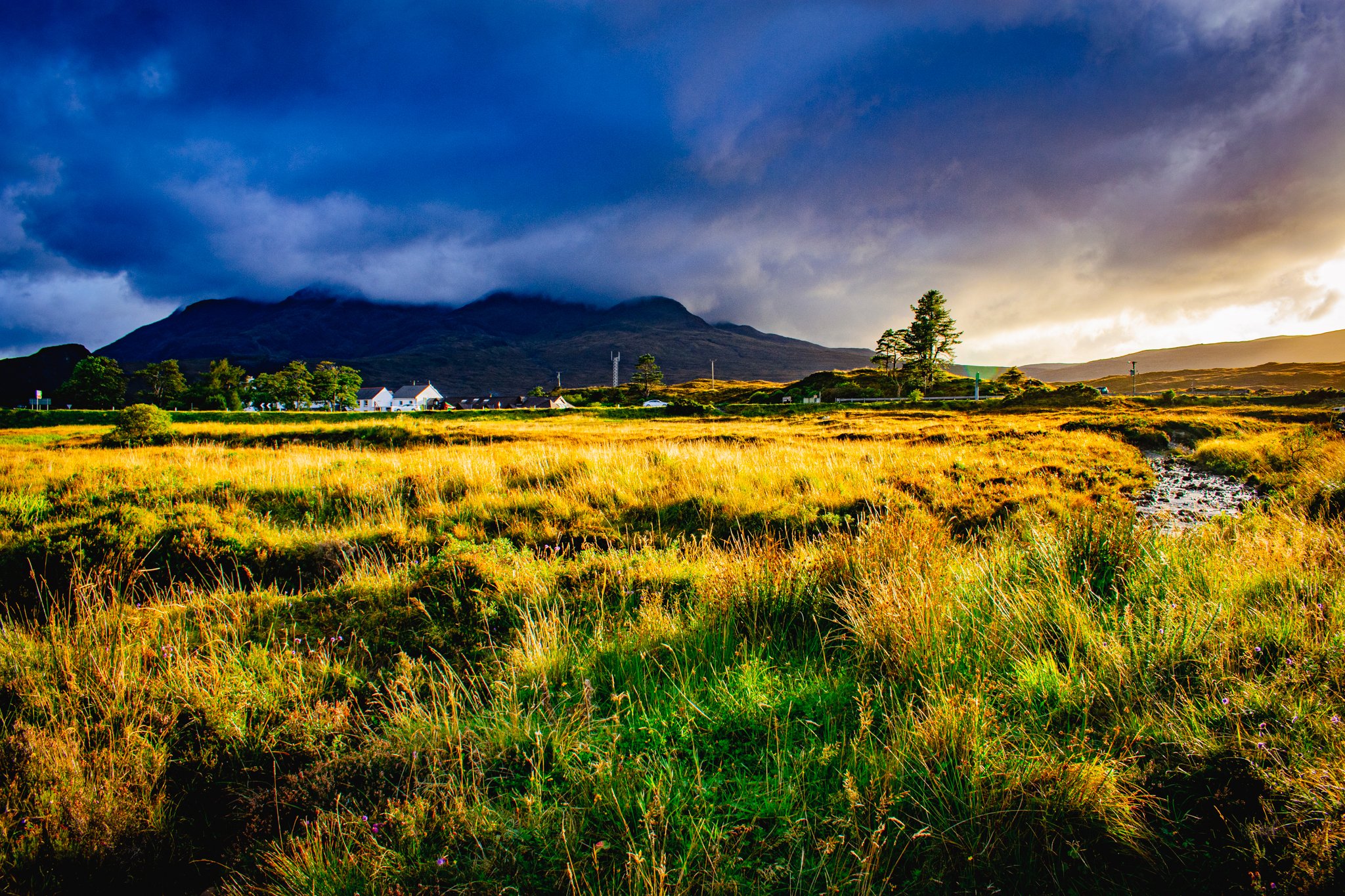 Sligachan Campsite, Isle of Skye, Scotland