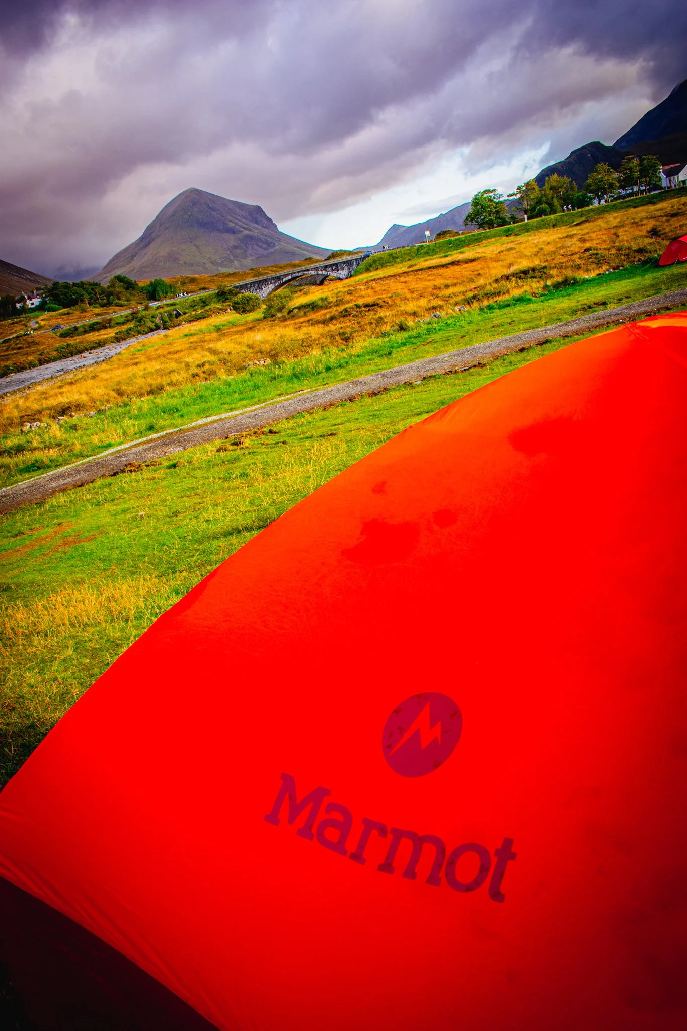 Sligachan Campsite, Isle of Skye, Scotland
