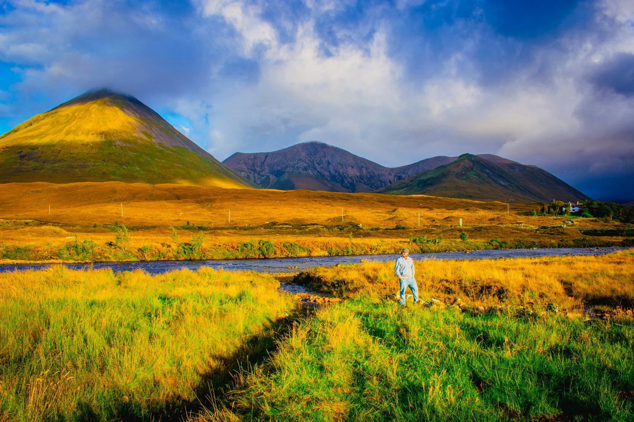 Sligachan Campsite, Isle of Skye, Scotland