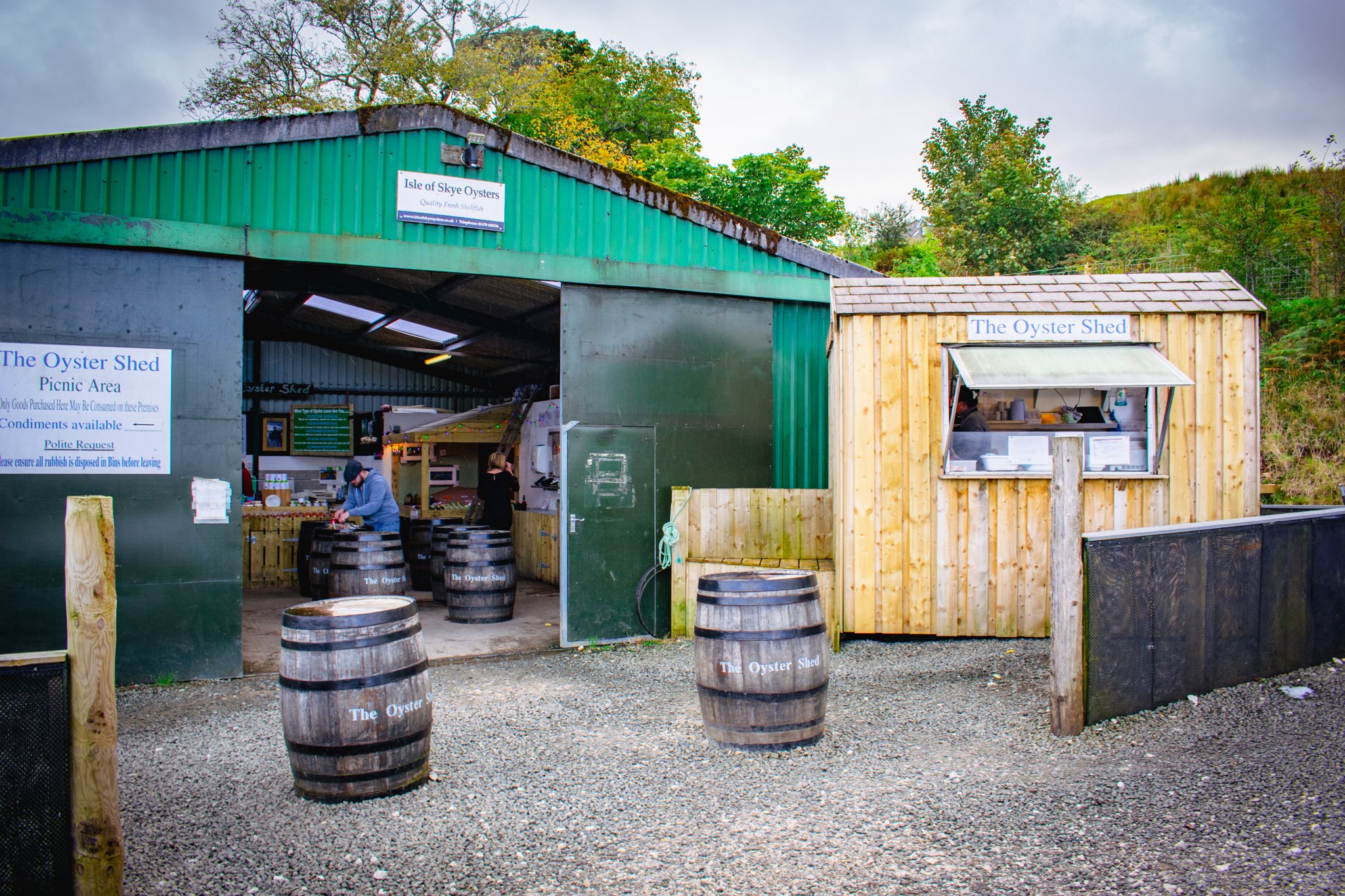 The Oyster Shed, Carbost, Isle of Skye, Scotland