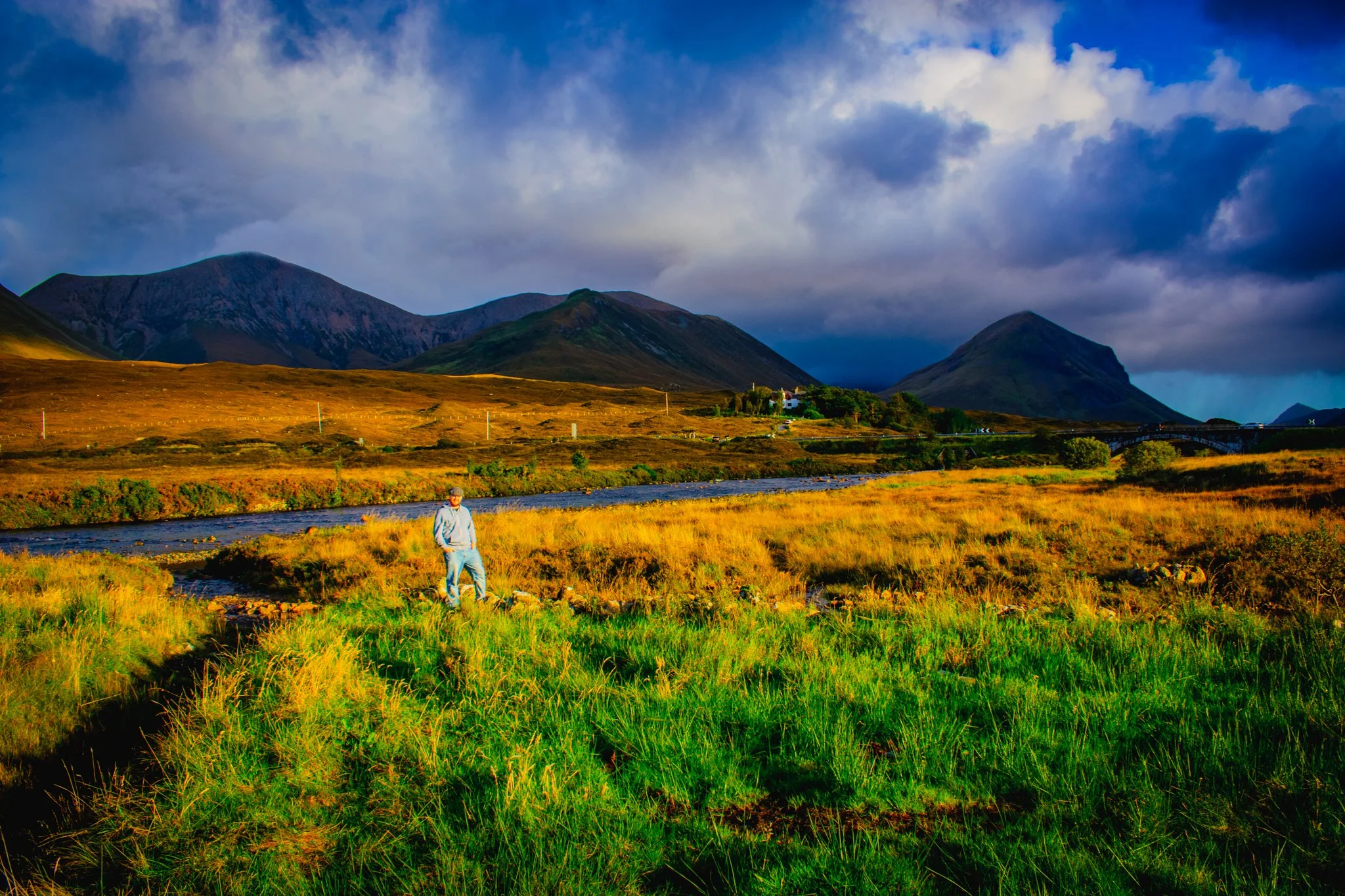 Sligachan Campsite, Isle of Skye, Scotland