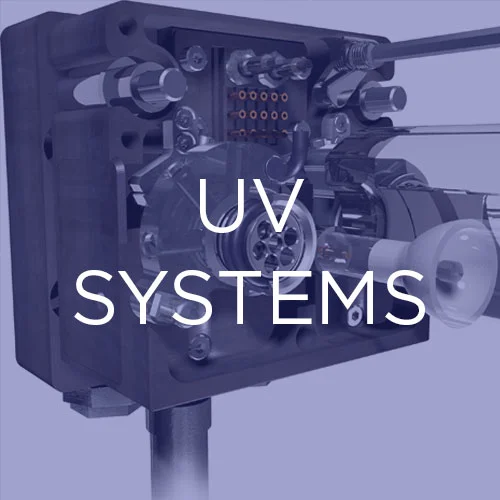 Reliable UV curing setups: For those seeking a conventional UV curing solution for printing or another application, our systems are rugged, reliable and energy efficient.