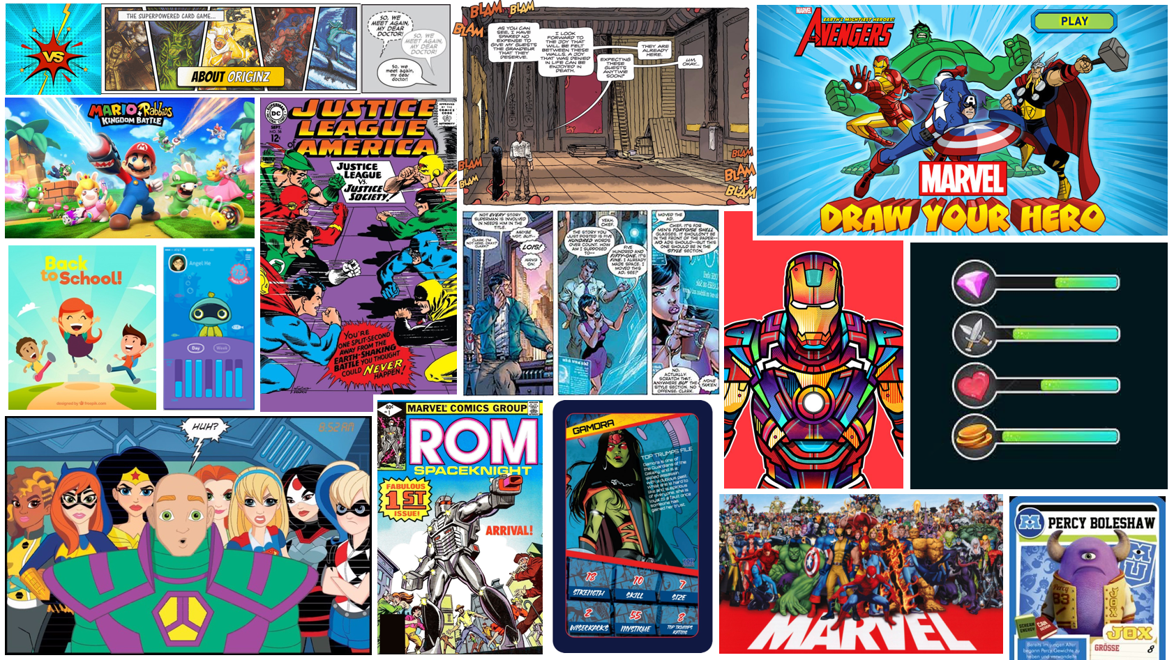 Visual design Moodboard