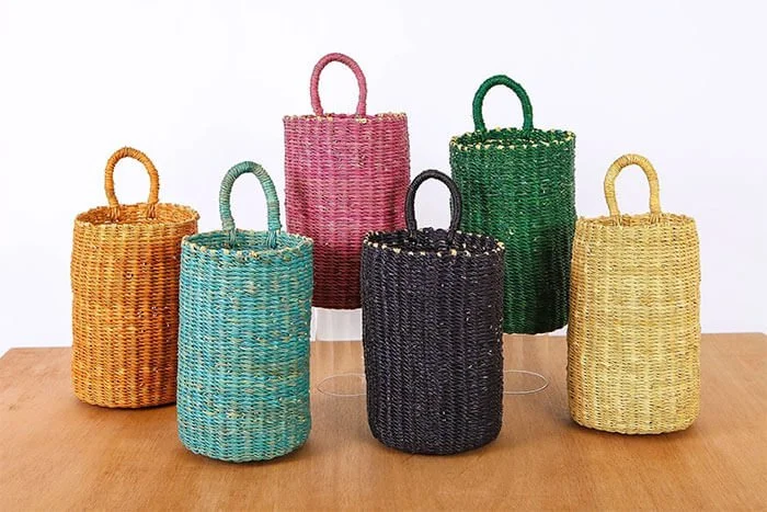 Mauve Hanging Basket