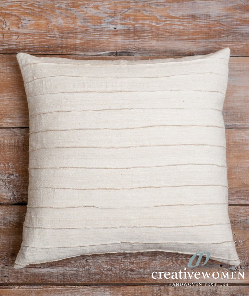Natural Folded Pillow Cover (Contact For Price)