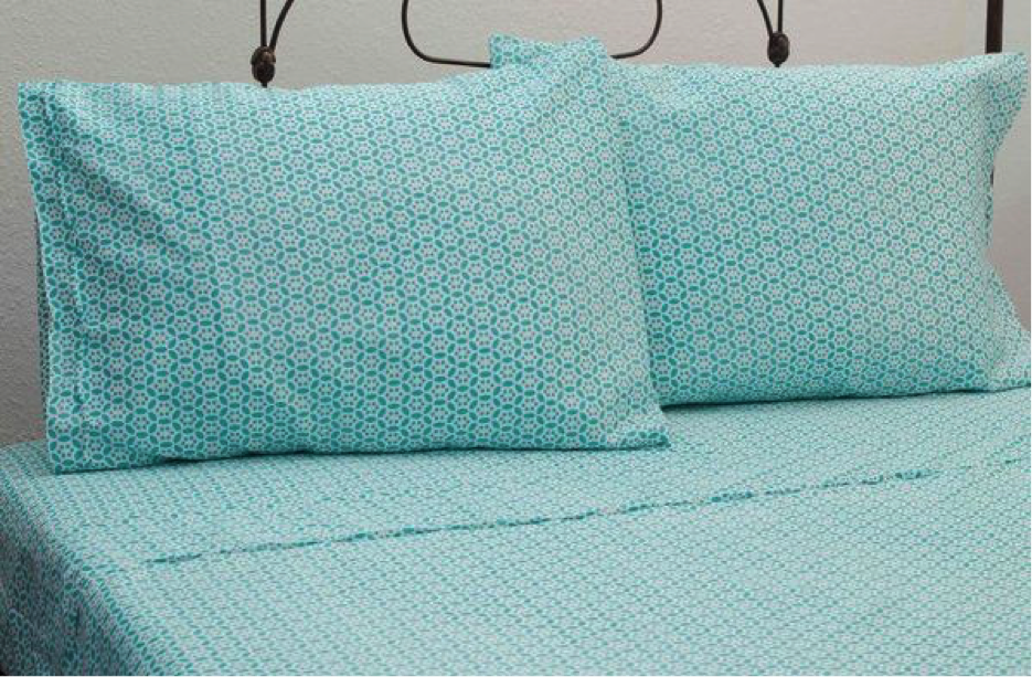 Plover Teal Circles sheets