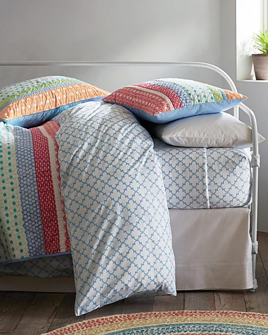 Everyday Printed Percale Bedding