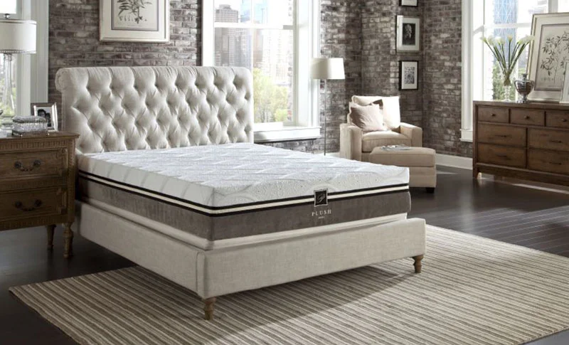 PlushBeds 12 Inch PosturePlush Gel Memory Foam Mattress