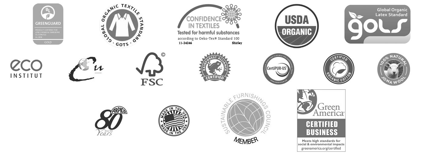 Plushbeds Mattress Certifications