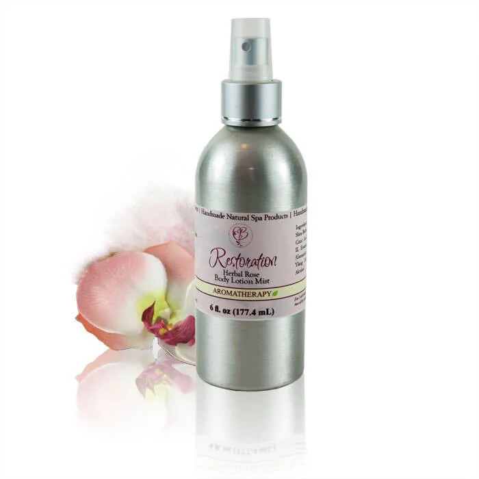 Castle Baths Moisturizing Body Lotion Mist Spray Restoration