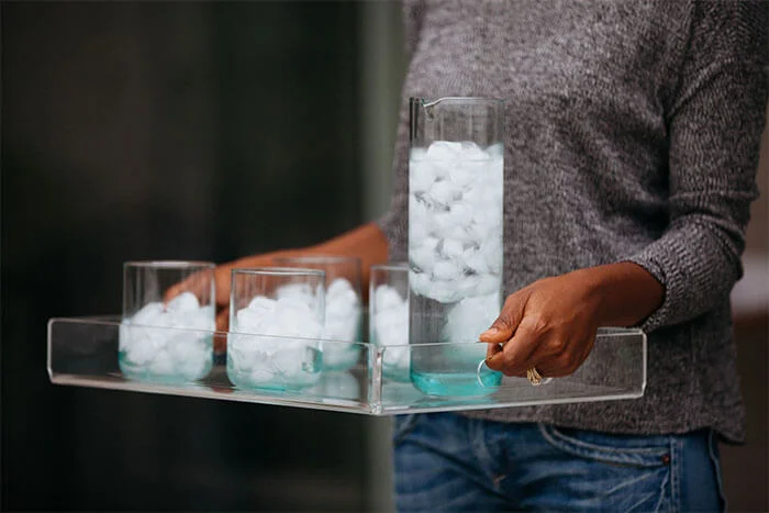 Newly Balsamo Lucite Tray