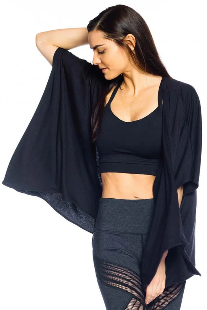 Evolve Fit Dark Blue Cardigan Cover Up
