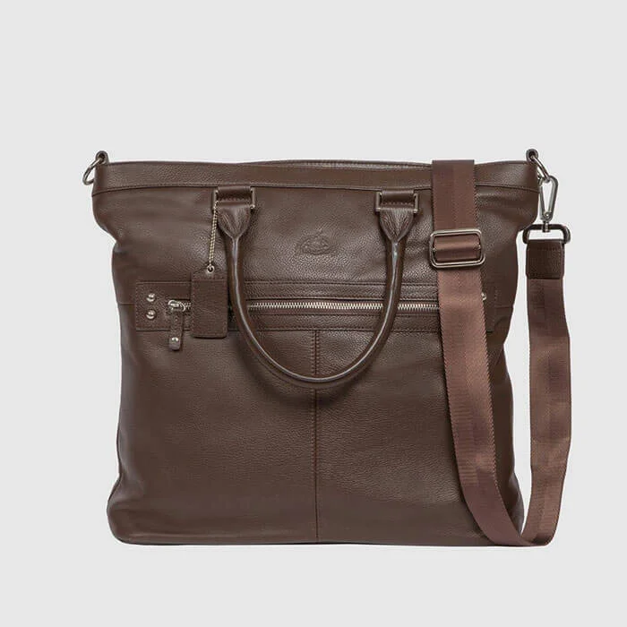 Buxton Dopp Brookfield Collection Zip Accent Tote