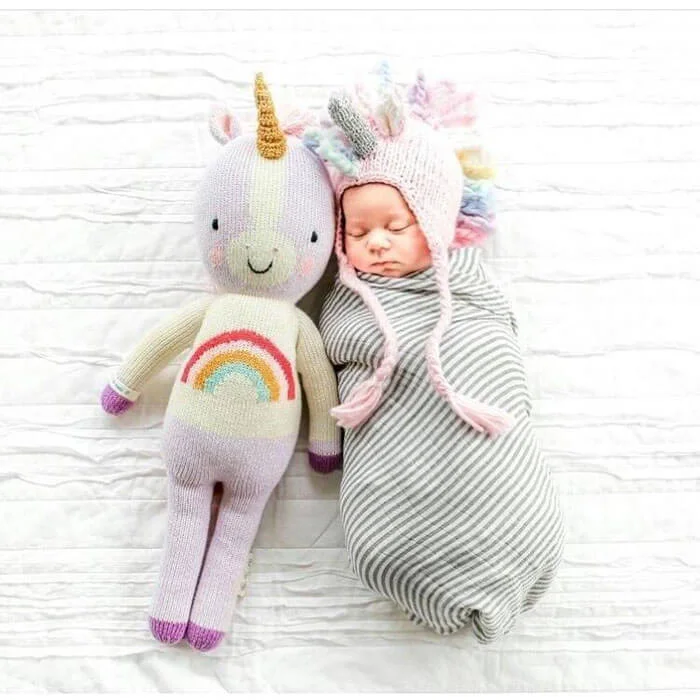 The Natural Baby Company The Blueberry Hill Ella Unicorn