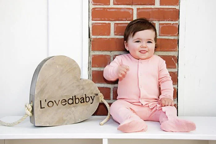 The Baby Cubby L'ovedbaby Organic Cotton Footed Overall