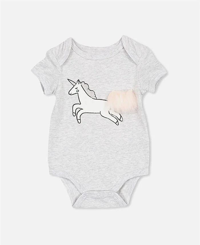 Cotton On Kids Mini Short Sleeve Bodysuit