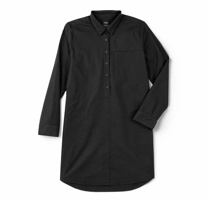 NAU Entwine Long Sleeve Shirt Dress