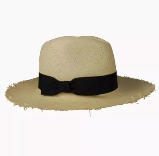 Bikini Natural Fringed Continental Hat
